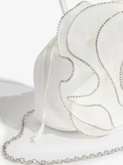 Lipsy Bridal Embellished Rose Top Handle Bag