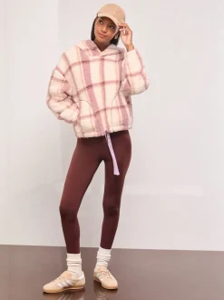 Lipsy Cosy Borg Hoodie