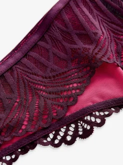 Lipsy Geo Lace Knickers