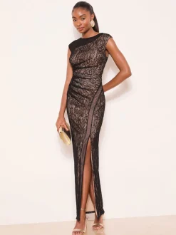 Lipsy Lace Inset Maxi Dress