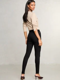Lipsy skinny jeans met halfhoge taille