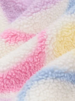 Little Bird by Jools Oliver Heart Colourblock Borg Fleece