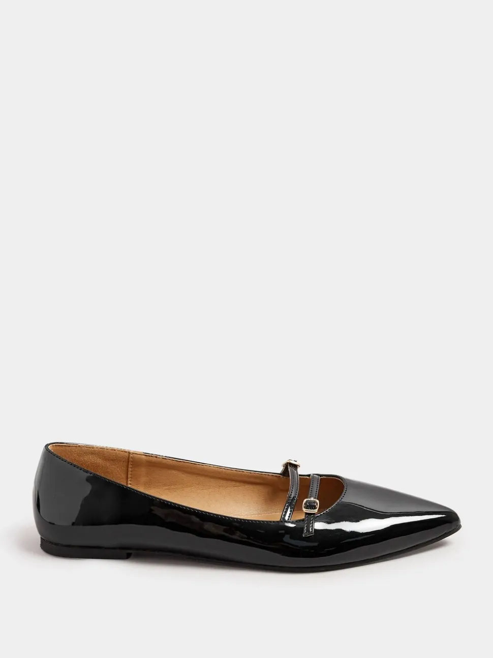 Long Tall Sally - Platte schoenen met meerdere bandjes