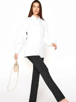 Long Tall Sally bootcut broek met stretch