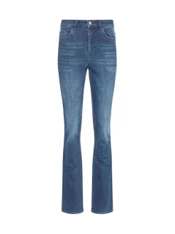 Long Tall Sally jeans van stretchdenim met rechte pijpen