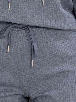 Long Tall Sally Marl Waffle Wide Leg Joggers