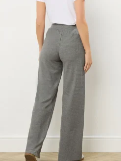 Long Tall Sally Marl Waffle Wide Leg Joggers