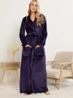 Long Tall Sally Ribbon Shawl Maxi Robe