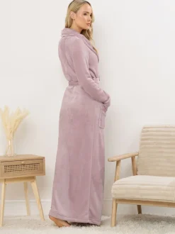 Long Tall Sally Ribbon Shawl Maxi Robe