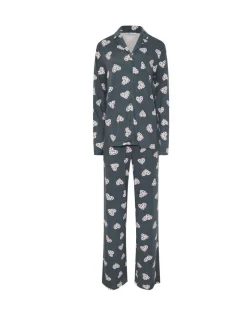 Long Tall Sally Soft Touch Animal Heart Pyjamas Set