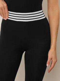 Long Tall Sally Stripe Waistband Leggings