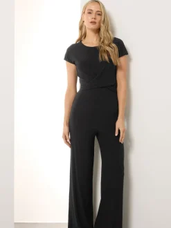 Long Tall Sally Twist Front ITY Jumpsuit