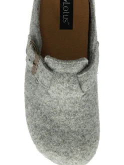 Lotus - Pantoffelmuiltjes van textiel