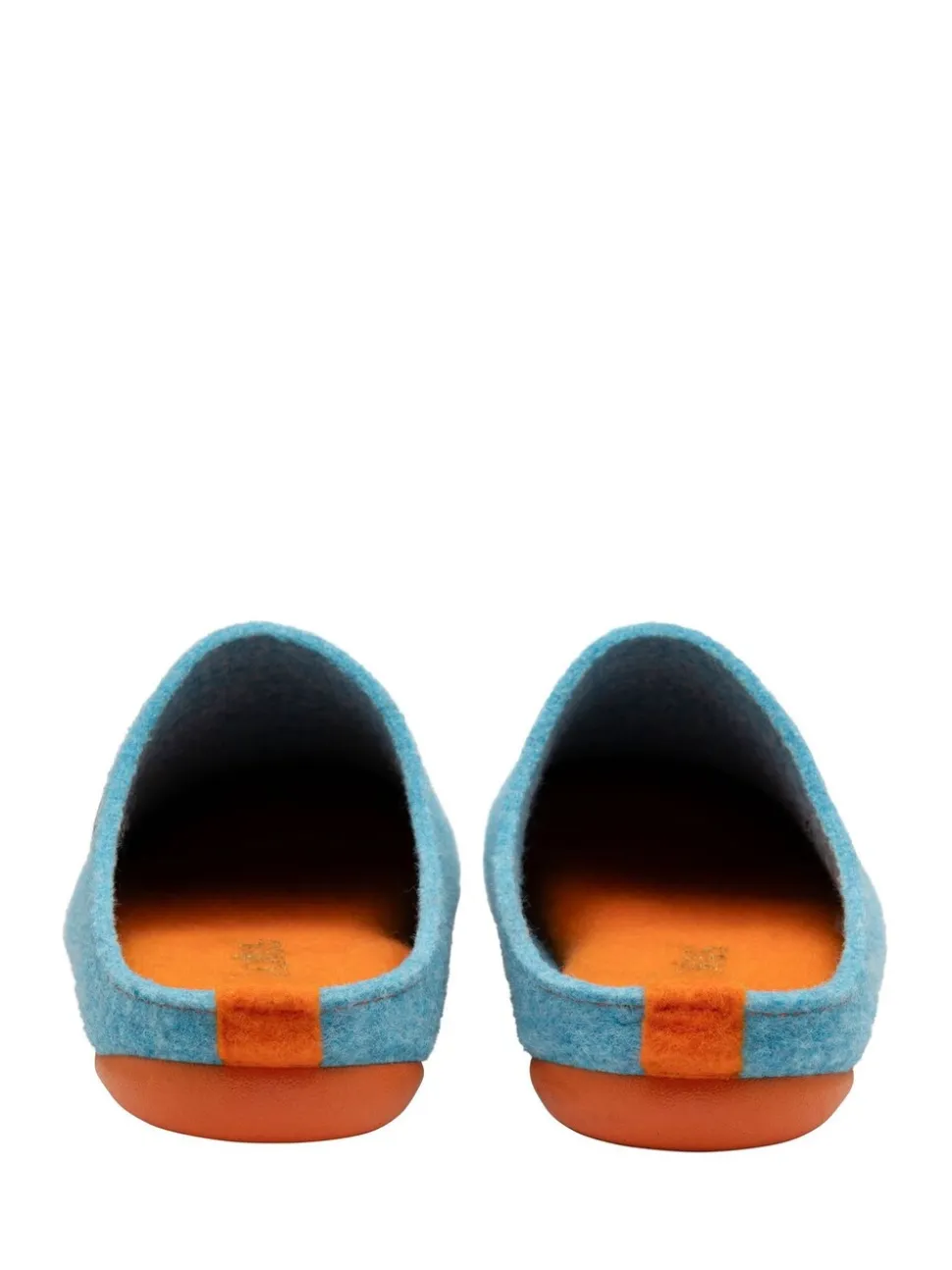 Lotus Textile Flat Mule Slippers