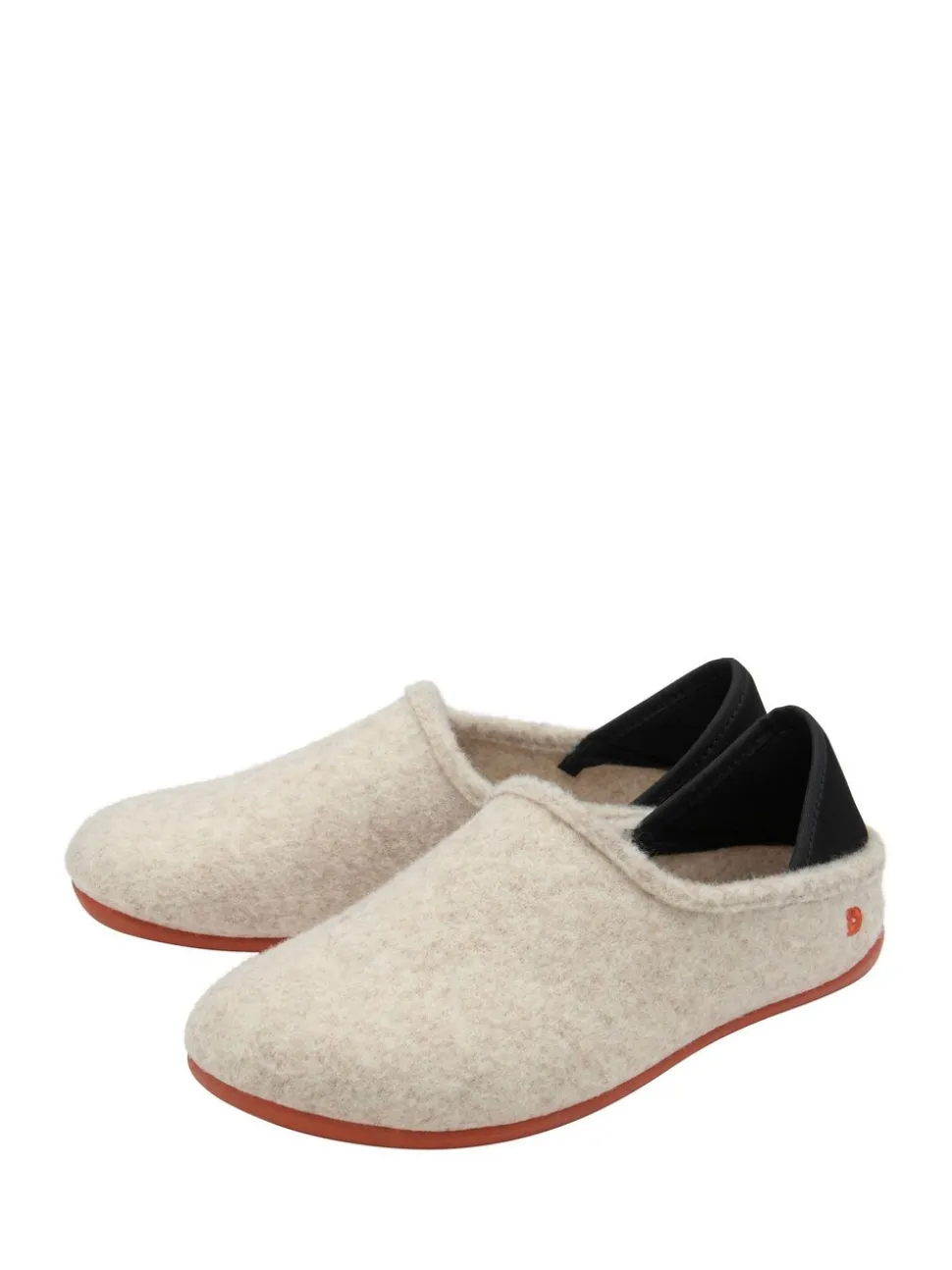 Lotus Textile Flat Slippers