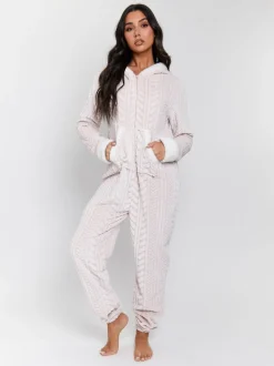 Loungeable Cable Hooded All-In-One