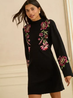 Love & Roses - Behaaglijke trui-jurk