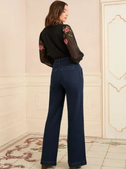Love & Roses Getailleerde Jeans