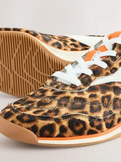 Luipaard - Forever Comfort Panel Detail Lace-Up Trainers