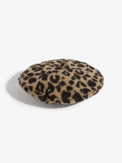 Luipaard - Love & Roses Beret Hat