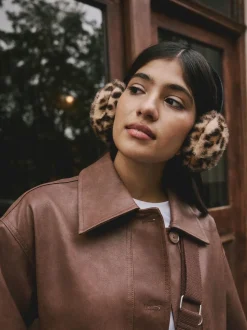 Luipaardprint - Faux Fur Ear Muff