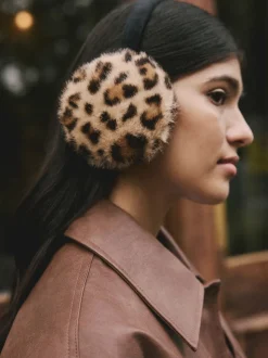 Luipaardprint - Faux Fur Ear Muff