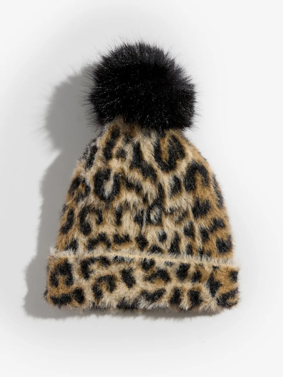 Luipaardprint - Love & Roses Cosy Pom Hat