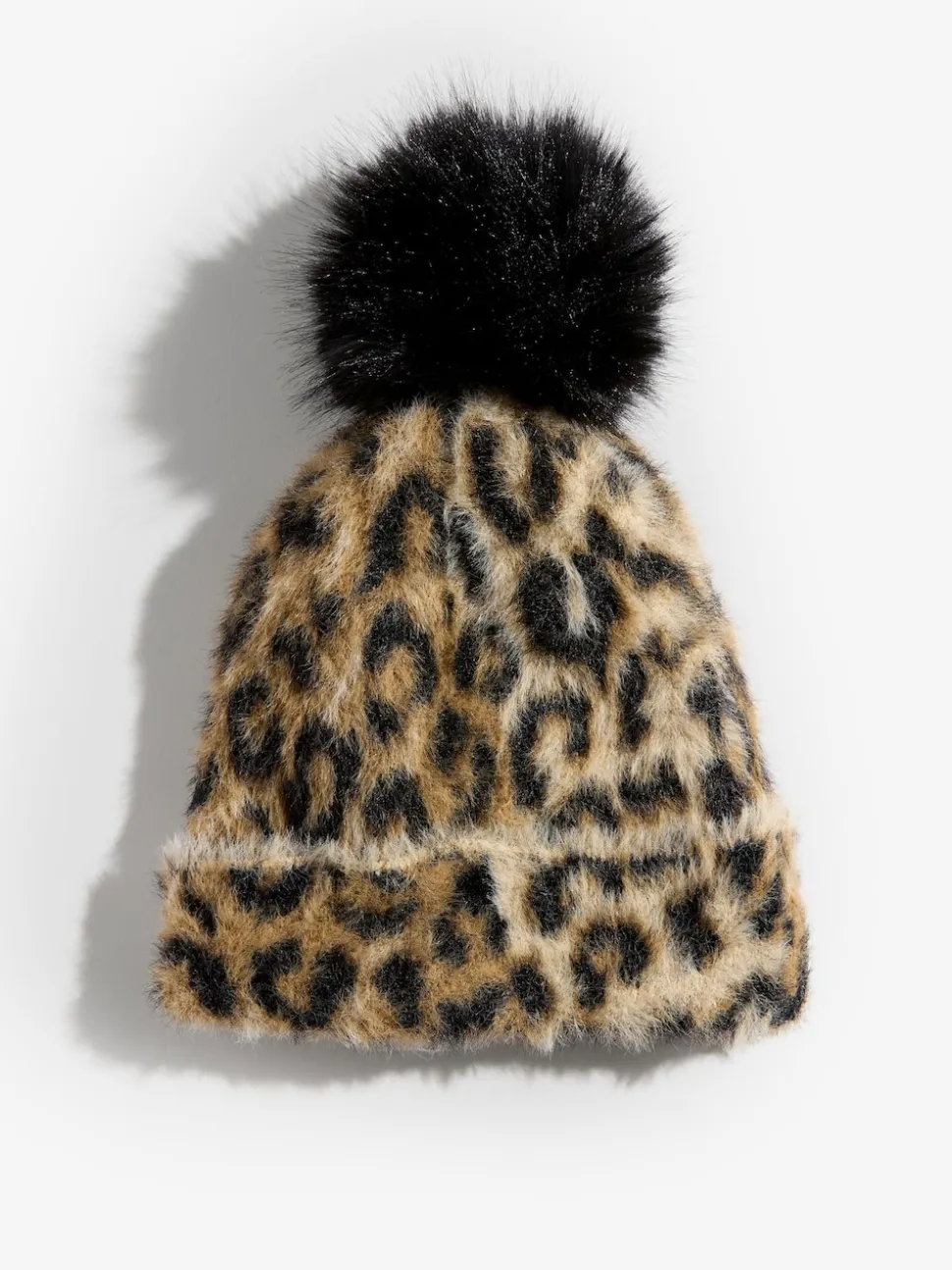 Luipaardprint - Love & Roses Cosy Pom Hat