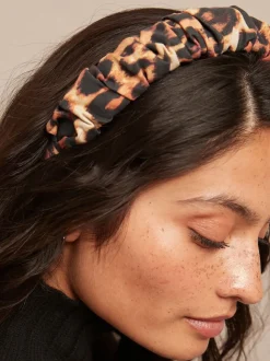 Luipaardprint - Ruched Structured Headband