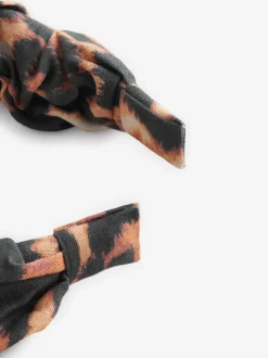 Luipaardprint - Ruched Structured Headband