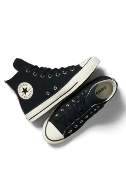 Luipaardprint zwart - Converse Chuck Taylor Suede All Over High Trainers