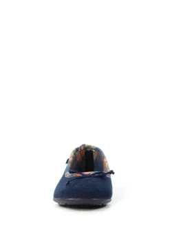 Lunar Bow Tartan Trim Pump Slippers
