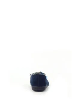 Lunar Bow Tartan Trim Pump Slippers