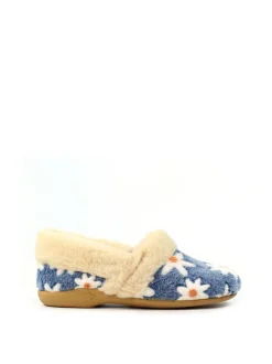 Lunar Ellis Daisy Detail Full Slippers