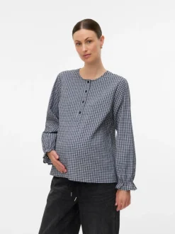 Mamalicious Nursing Check Top