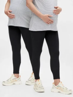 Mamalicious set van 2 zwangerschapsleggings