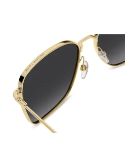 Marc Jacobs Square Gold Sunglasses
