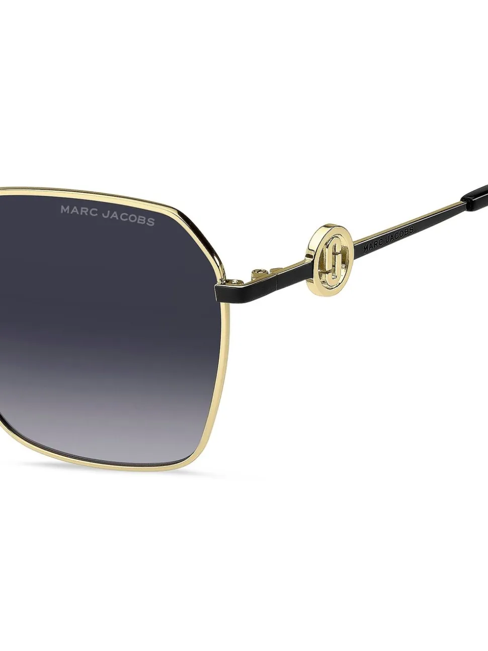 Marc Jacobs Square Gold Sunglasses