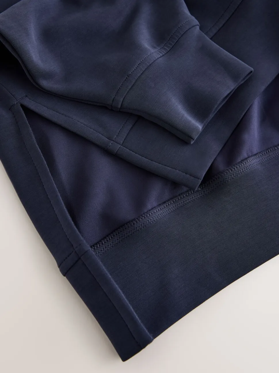 Marineblauw - Active Modal Supersoft Cowl Neck Jumper
