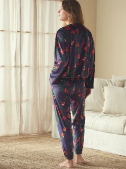 Marineblauw - B by Ted Baker Cosy Twosie Pyjamas