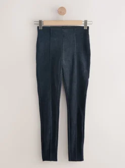 Marineblauw - Corduroy legging