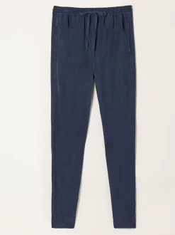 Marineblauw - FatFace Tapered Trouser
