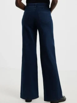 Marineblauw - JD Williams Wide Leg Jeggings