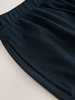 Marineblauw - Jersey Harem Joggers