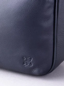 Marineblauw - Lakeland Leather Ambleside crossbodytas