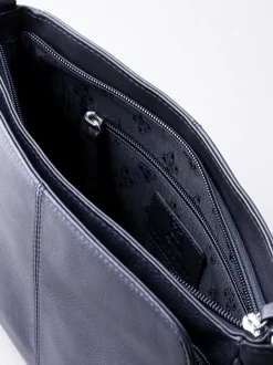 Marineblauw - Lakeland Leather Ambleside crossbodytas