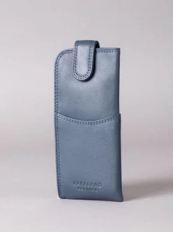Marineblauw - Lakeland Leather Glasses Case