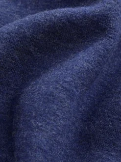 Marineblauw - Laura Ashley Gebreide loungehemdje