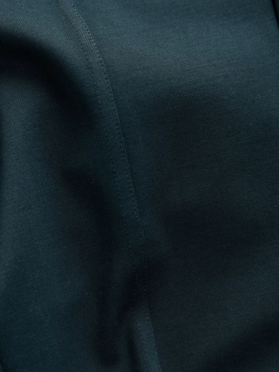 Marineblauw - Legging van ponte-stof
