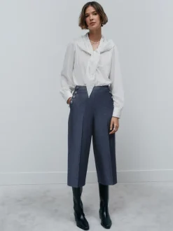 Marineblauw - Military Culottes